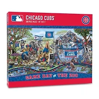 YouTheFan MLB Chicago Cubs Game Day At The Zoo 500pc Puzzle
