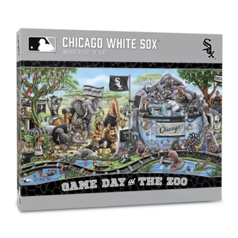 YouTheFan MLB Chicago White Sox Game Day At The Zoo 500pc Puzzle