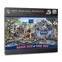 YouTheFan NFL New England Patriots Game Day At The Zoo 500pc Puzzle