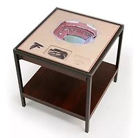 Dallas Cowboys YouTheFan NFL Atlanta Falcons 25-Layer StadiumViews Lighted End Table - Mercedes-Benz Stadium