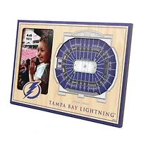 YouTheFan NHL Tampa Bay Lightning 3D StadiumView Picture Frame - Amalie Arena