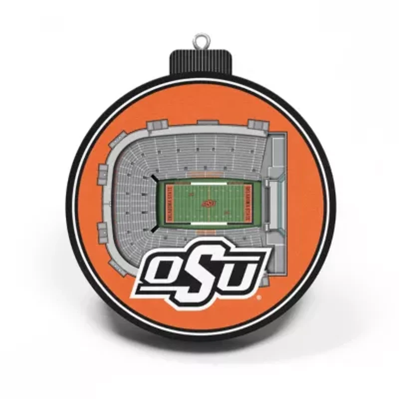 YouTheFan NCAA Oklahoma State Cowboys 3D StadiumView Ornament - Boone Pickens Stadium