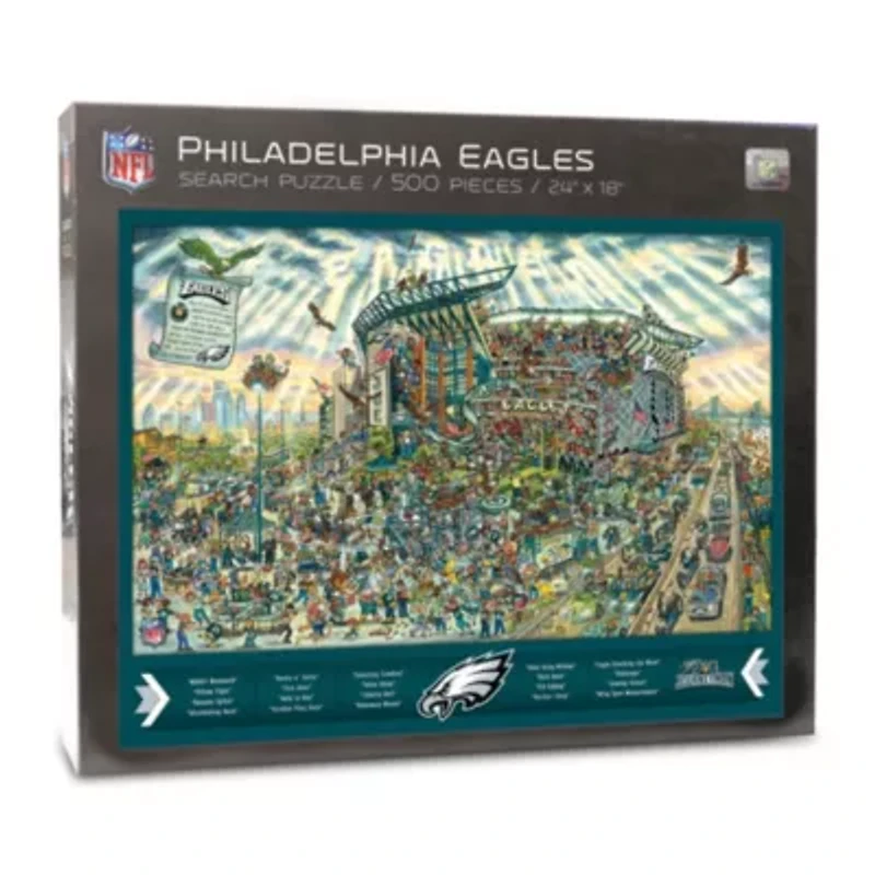 YouTheFan NFL Philadelphia Eagles Joe Journeyman 500pc Puzzle
