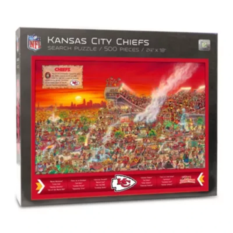 YouTheFan NFL Kansas City Chiefs Joe Journeyman 500pc Puzzle