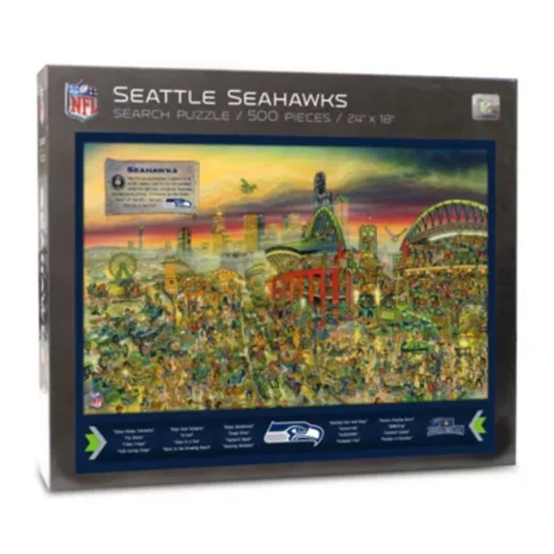 YouTheFan NFL Seattle Seahawks Joe Journeyman 500pc Puzzle