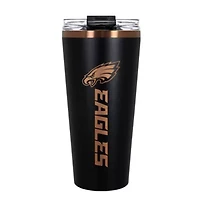 NFL Philadelphia Eagles 32oz Black and Copper Big Slim Travel Tumbler
