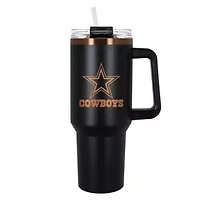 NFL Dallas Cowboys 40oz Black and Crème Colossus Travel Mug