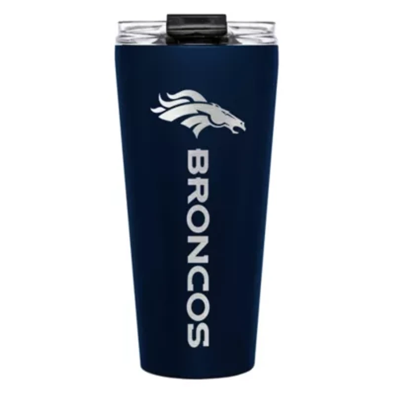 NFL Denver Broncos 32oz Team Color Big Slim Travel Tumbler