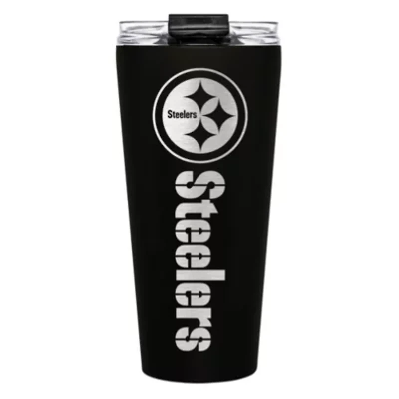 NFL Pittsburgh Steelers 32oz Team Color Big Slim Travel Tumbler
