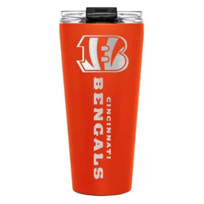 NFL Cincinnati Bengals 32oz Team Color Big Slim Travel Tumbler