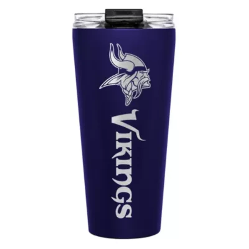 NFL Minnesota Vikings 32oz Team Color Big Slim Travel Tumbler