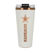 NFL Dallas Cowboys 32oz Copper and Crème Big Slim Travel Tumbler