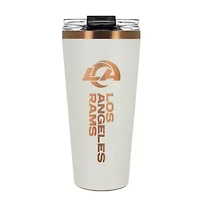 NFL Los Angeles Rams 32oz Copper and Crème Big Slim Travel Tumbler