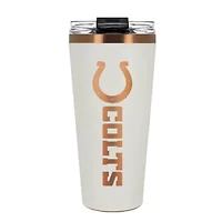 NFL Indianapolis Colts 32oz Copper and Crème Big Slim Travel Tumbler