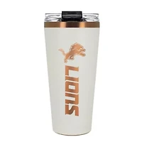 NFL Detroit Lions 32oz Copper and Crème Big Slim Travel Tumbler