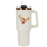 NFL Houston Texans 40oz Copper and Crème Colossus Travel Mug