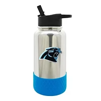 NFL Carolina Panthers 32oz Chrome Water Bottle