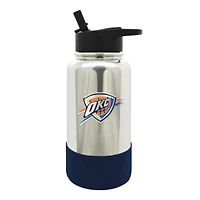 NBA Oklahoma City Thunder 32oz Chrome Water Bottle