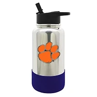 NCAA Clemson Tigers 32oz Chrome Water Bottle