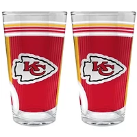 NFL Atlanta Falcons 2pc Pint Glass Set