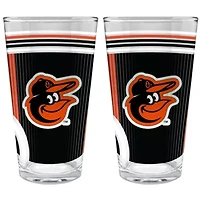 MLB Boston Red Sox 2pc Pint Glass Set