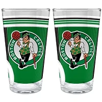 NBA Boston Celtics 2pc Pint Glass Set