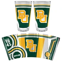 NCAA Baylor Bears 2pc Pint Glass Set