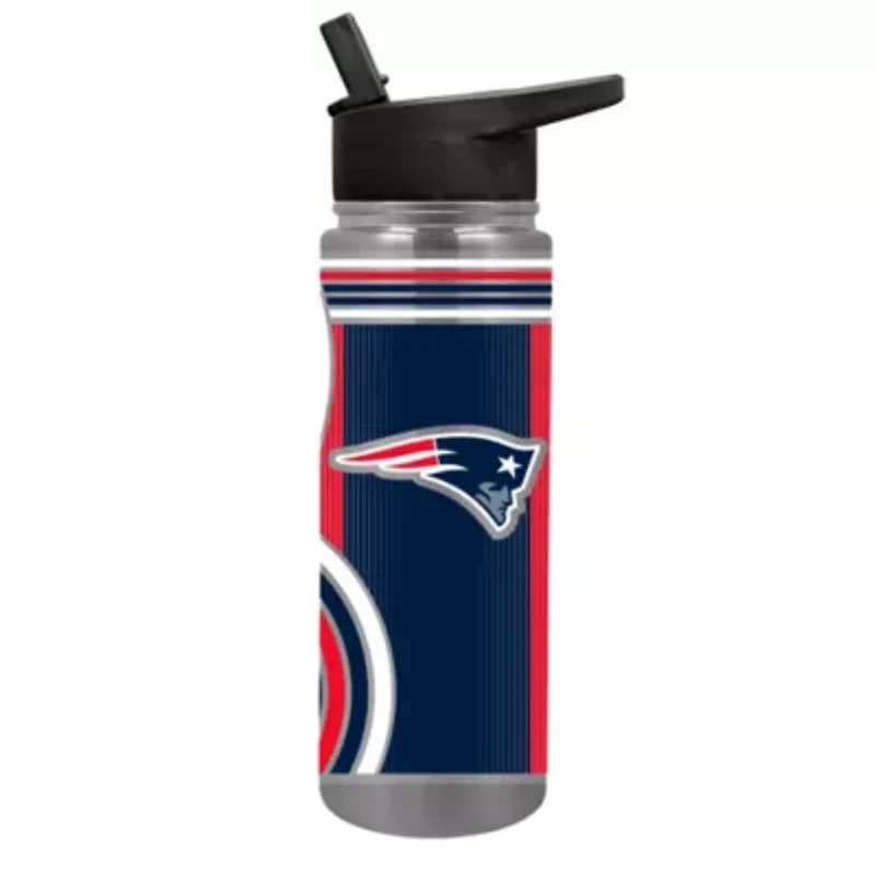 NFL New England Patriots 24oz Stainless Steel Water Bottle