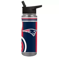 NFL New England Patriots 24oz Stainless Steel Water Bottle