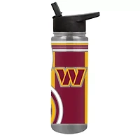 NFL Washington Commanders 24oz Stainless Steel Water Bottle