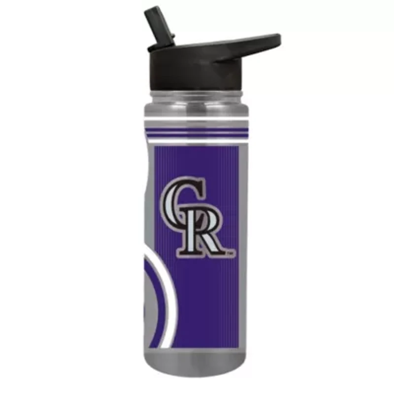 MLB Colorado Rockies 24oz Stainless Steel Water Bottle