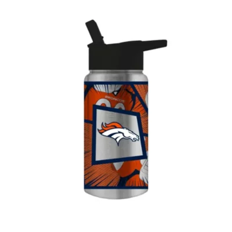 NFL Denver Broncos 14oz Mascot Mini Thirst Water Bottle