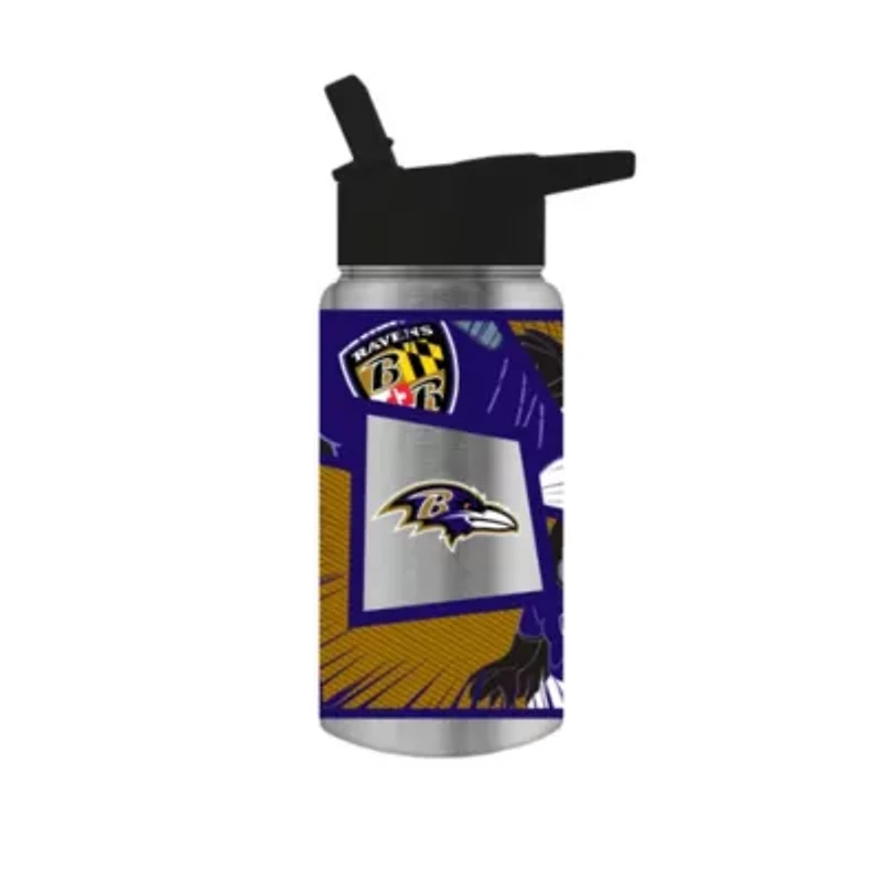 NFL Baltimore Ravens 14oz Mascot Mini Thirst Water Bottle
