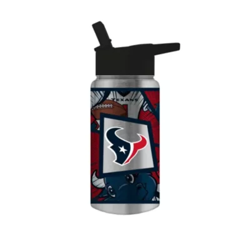 NFL Houston Texans 14oz Mascot Mini Thirst Water Bottle