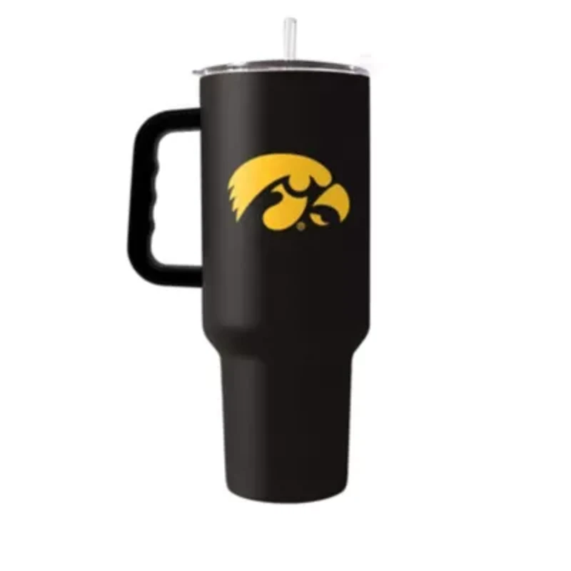 Iowa Hawkeyes NCAA Iowa 40oz Flipside Powder Coat Tumbler