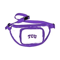 TCU Horned Frogs NCAA TCU Clear Fanny Pack
