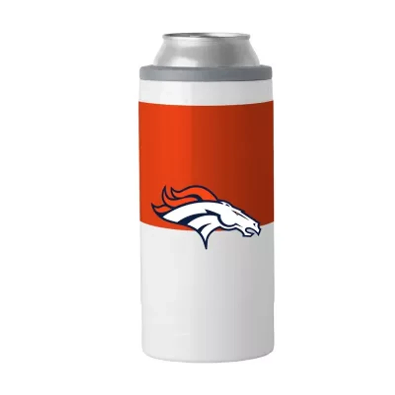 NFL Denver Broncos 12oz Slim Can Coolie