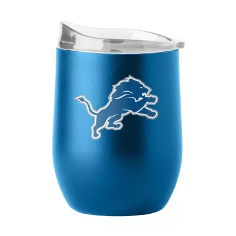 NFL Detroit Lions 16oz Flipside Powder Coat Curved Beverage