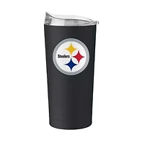 NFL Pittsburgh Steelers 20oz Flipside Powder Coat Tumbler