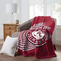 NCAA Officially Licenced Alabama Crimson Tide 60" x 80" Raschel Throw Blanket