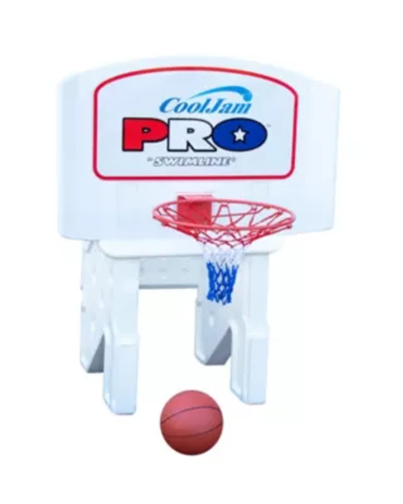 Cool Jam Pro Adjustable Poolside Extra Wide Water Basketball Game - 44"