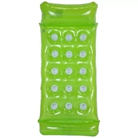 Inflatable 15-Pocket Swimming Pool Lounge - 64.75" - Green