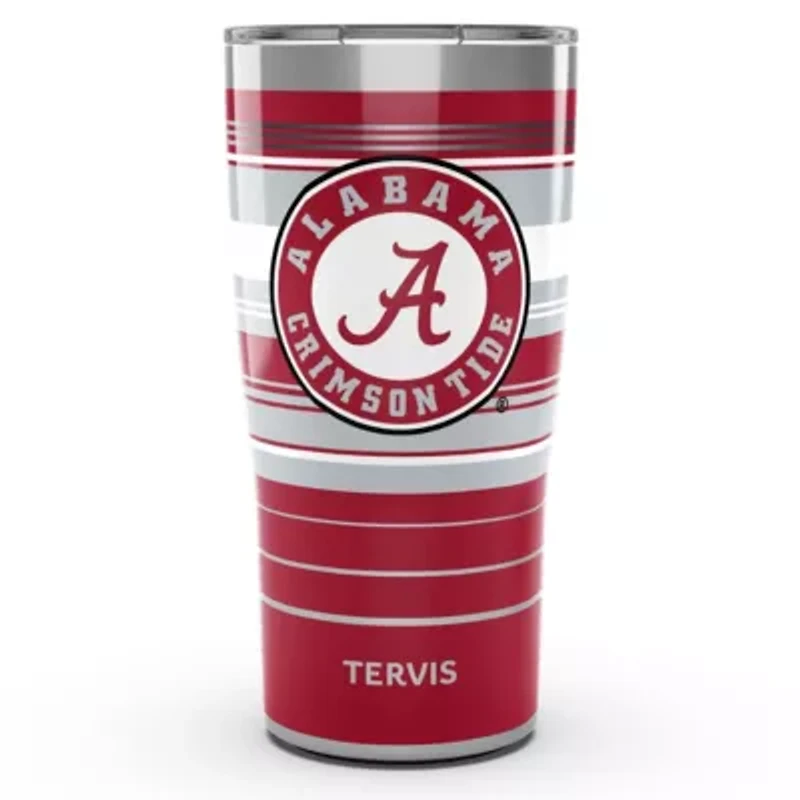 Alabama Crimson Tide NCAA Alabama Tide 20oz. Hype Stripe Stainless Tumbler