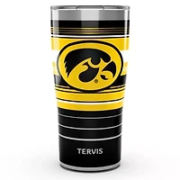 NCAA Iowa Hawkeyes 20oz. Hype Stripe Stainless Tumbler