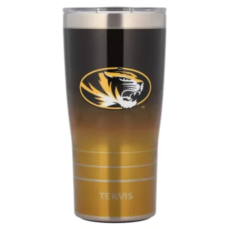 NCAA Missouri Tigers 20oz. Ombre Stainless Tumbler
