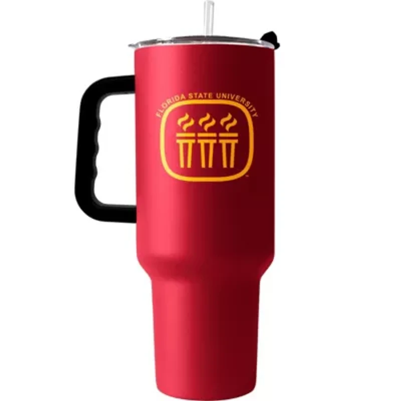 NCAA Florida State Seminoles 40oz. Powder Coat Tumbler with Handle