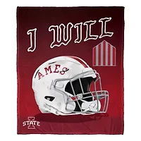 NCAA Iowa State Cyclones 50" x 60" Historic Silk Touch Throw Blanket