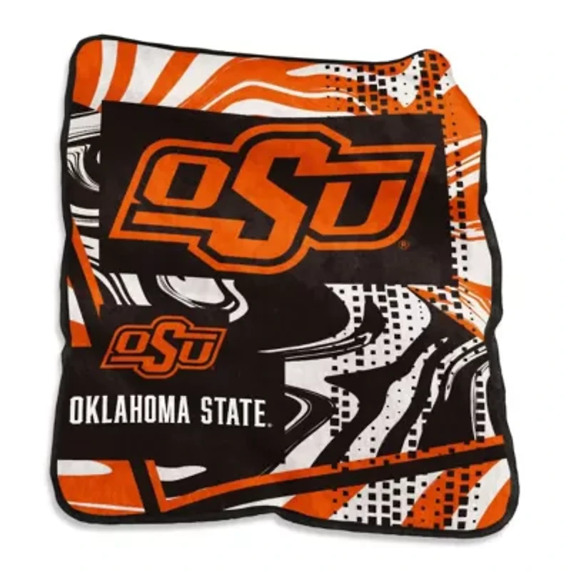 NCAA Oklahoma State Cowboys 50" x 60" Swirl Raschel Throw Blanket