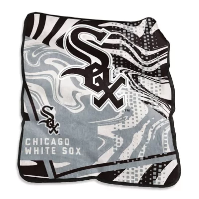 Chicago White Sox MLB Chicago Sox 50" x 60" Swirl Raschel Throw Blanket