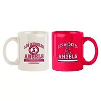 MLB Los Angeles Angels Two-Pack 15oz. Color Mug Set